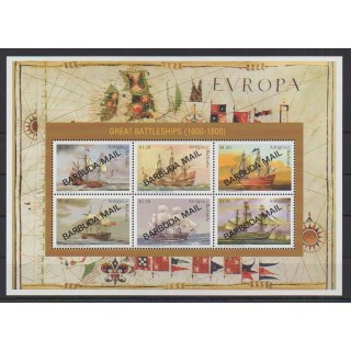 Acheter cette série de timbres de Barbuda de l'année 1997 (No 1729/1734).