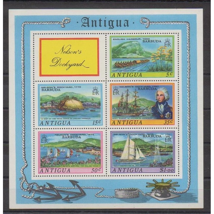 Acheter ce bloc-feuillet de Barbuda de l'année 1975 (No BF13).
