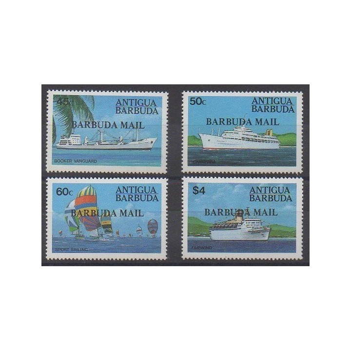 Acheter cette série de timbres de Barbuda de l'année 1984 (No 692/695).