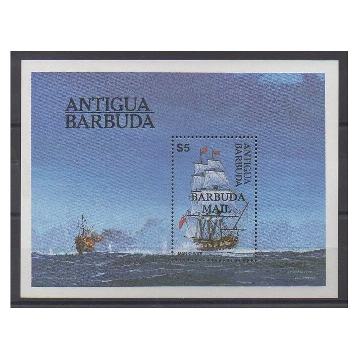 Buy this souvenir sheet  of Barbuda of the year 1984 (Nb BF77).