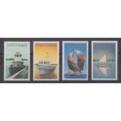 Antigua and Barbuda - 1986 - Nb 908/911 - Boats