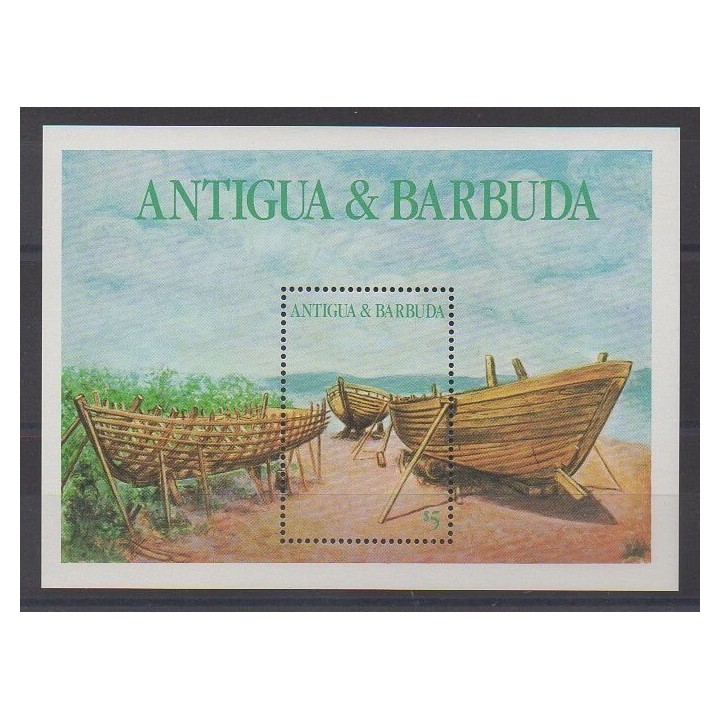 Acheter ce bloc-feuillet d'Antigua et Barbuda de l'année 1986 (No BF109).