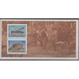 Buy this souvenir sheet  of Argentina of the year 1989 (Nb BF41).