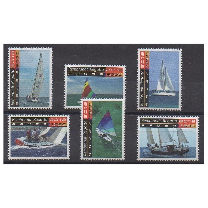 Buy this set of stamps of Aruba (Netherlands Antilles) of the year 2012 (Nb 643/648).