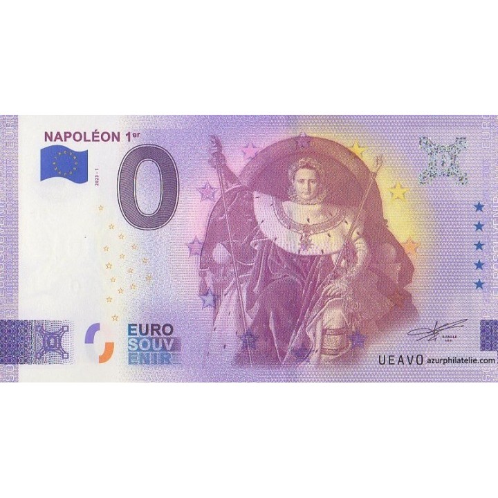 Euro banknote memory - 2023 - Napoléon 1er - (Paris)