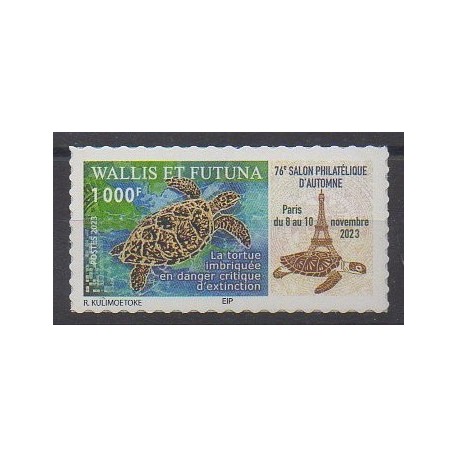 Wallis and Futuna - 2023 - Nb 975 - Turtles - Endangered species - WWF