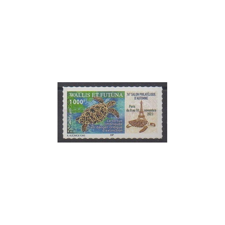 Buy this stamp of Wallis et Futuna of the year 2023 (Tortue imbriquée).