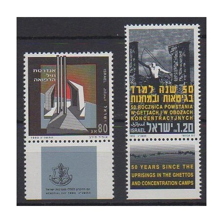 Israel - 1993 - Nb 1205/1206 - Various Historics Themes