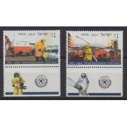 Israel - 1995 - Nb 1297/1298 - Firemen