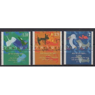 Acheter cette série de timbres d'Israël de l'année 1996 (No 1346/1348).
