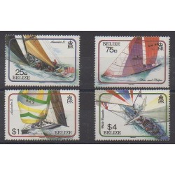 Belize - 1987 - Nb 846/849 - Boats