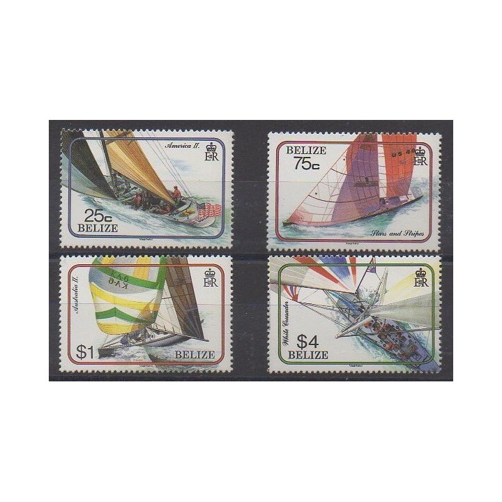 Buy this set of stamps of Belize of the year 1987 (Nb 846/849).
