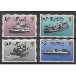 Bermuda - 1989 - Nb 539/542 - Boats