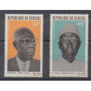 Buy these stamps of Senegal of the year 1969 (Nb PA75/PA76).