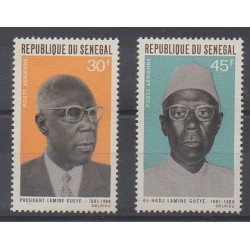 Sénégal - 1969 - No PA75/PA76 - Célébrités