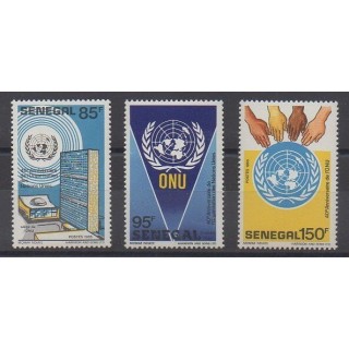Acheter cette série de timbres du Sénégal de l'année 1987 (No 712/714).