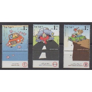 Acheter cette série de timbres d'Israël de l'année 1997 (No 1367/1369).