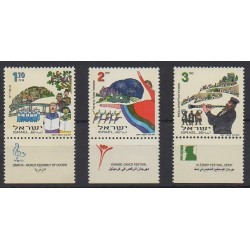 Israël - 1997 - No 1370/1372 - Folklore