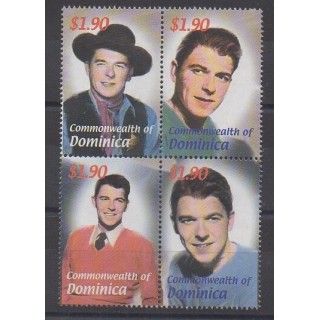 Buy this set of stamps of Dominique of the year 2002 (Nb 2917/2920).