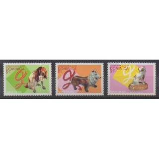 Buy this set of stamps of Dominique of the year 2006 (Nb 3197/3199).