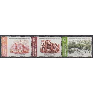 Acheter cette série de timbres de Dominique de l'année 2005 (No 3191/3193).