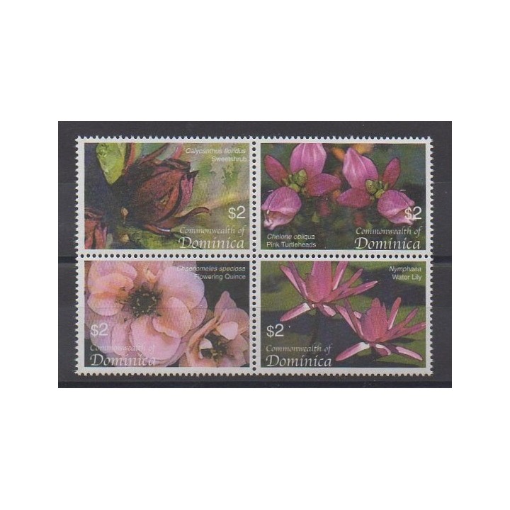 Acheter cette série de timbres de Dominique de l'année 2005 (No 3151/3154).