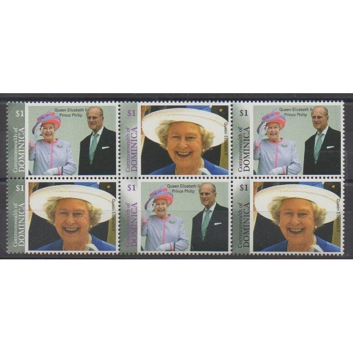 Buy this set of stamps of Dominique of the year 2008 (Nb 3342/3347).