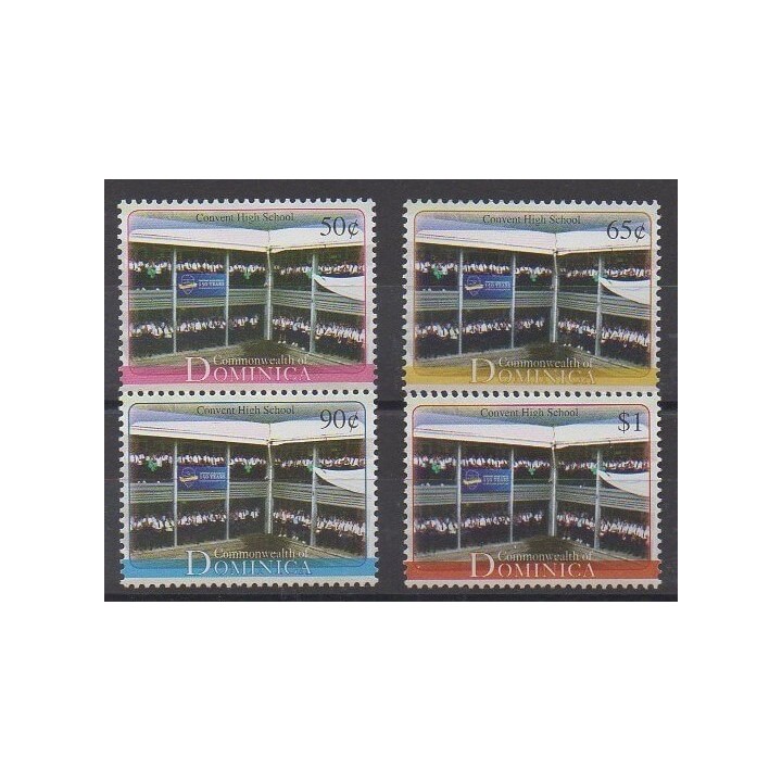 Acheter cette série de timbres de Dominique de l'année 2008 (No 3362/3365).