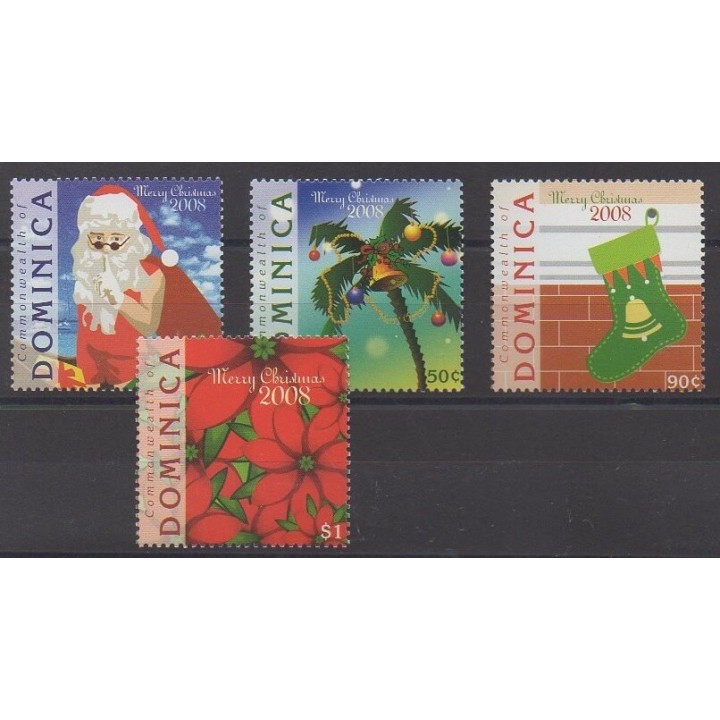 Buy this set of stamps of Dominique of the year 2008 (Nb 3380/3383).