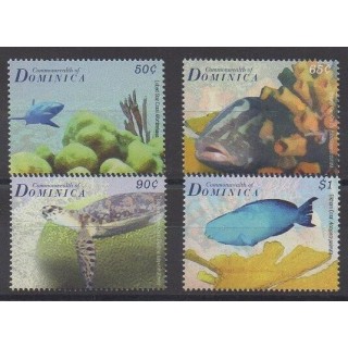 Acheter cette série de timbres de Dominique de l'année 2009 (No 3426/3429).
