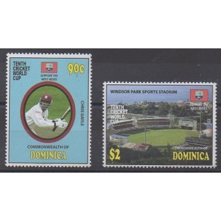 Buy this set of stamps of Dominique of the year 2011 (Nb 3566/3567).