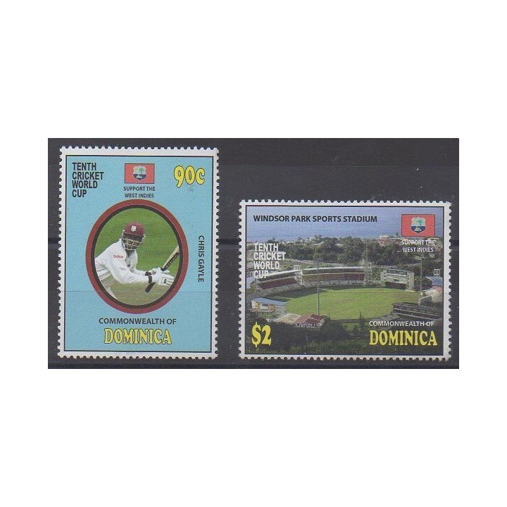 Buy this set of stamps of Dominique of the year 2011 (Nb 3566/3567).