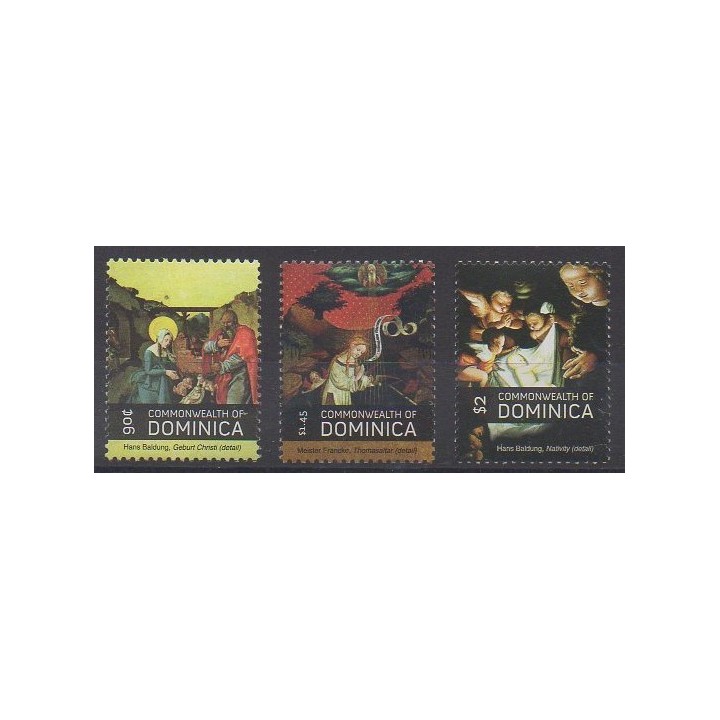 Buy this set of stamps of Dominique of the year 2010 (Nb 3565A/3565C).