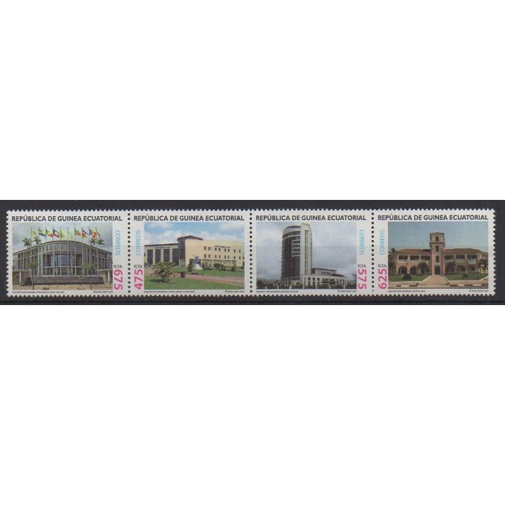 Acheter cette série de timbres de Guinée équatoriale de l'année 2010 (No 548/551).