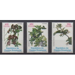 Equatorial Guinea - 2009 - Nb 533/535 - Flora