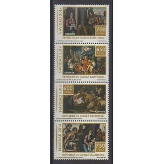 Buy this set of stamps of Equatorial Guinea of the year 2014 (Nb 618A/618D).