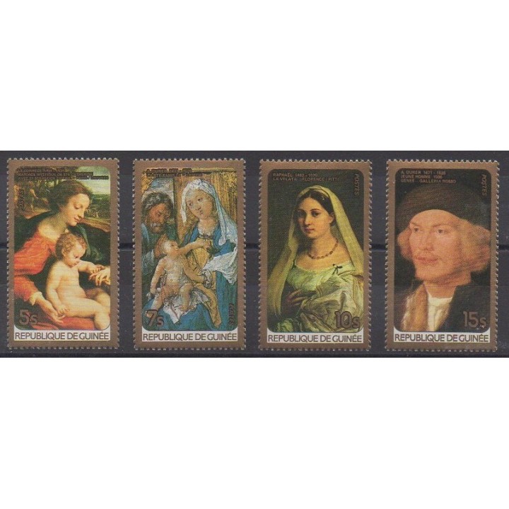 Buy this set of stamps of Guinea of the year 1984 (Nb 744/747).