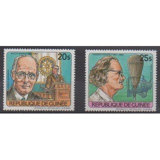 Acheter ces timbres de Guinée de l'année 1984 (No PA164/PA165).