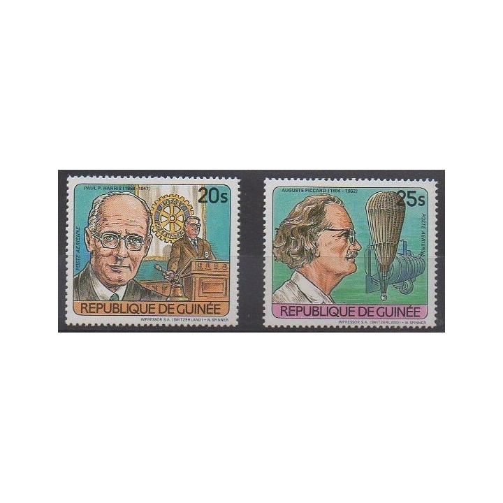 Acheter ces timbres de Guinée de l'année 1984 (No PA164/PA165).