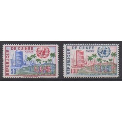Guinea - 1959 - Nb PA9/PA10 - United Nations