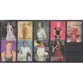 Buy this set of stamps of Guinea of the year 1998 (Nb 1222/1230).