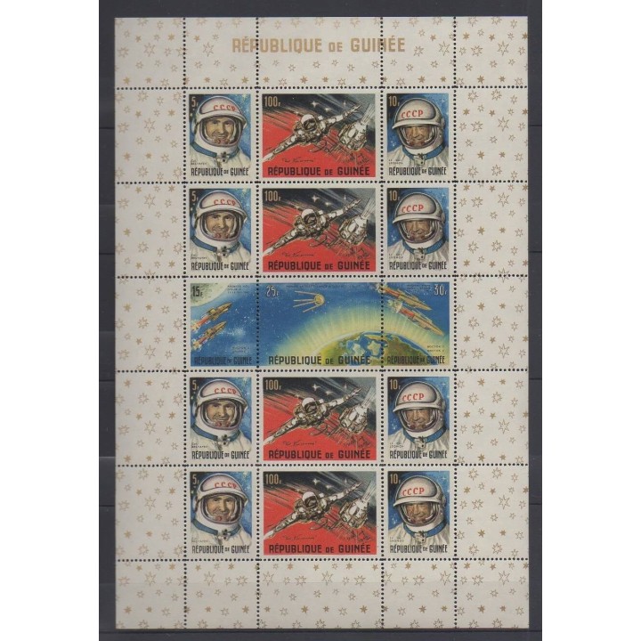 Acheter ce bloc-feuillet de Guinée de l'année 1965 (No BF9).