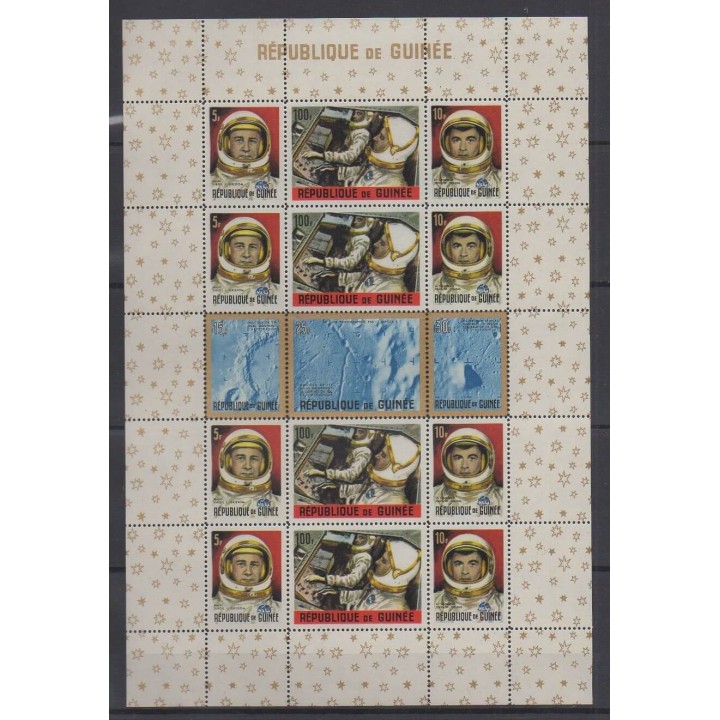 Acheter ce bloc-feuillet de Guinée de l'année 1965 (No BF8).