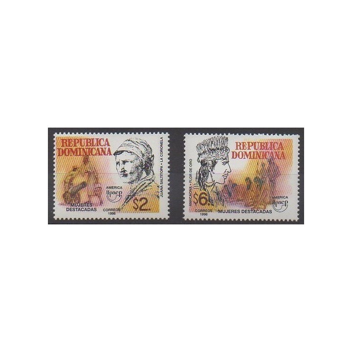 Acheter cette série de timbres de la République Dominicaine  de l'année 1998 (No 1321/1322).