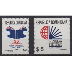 Dominican (Republic) - 1998 - Nb 1303/1304 - Literature