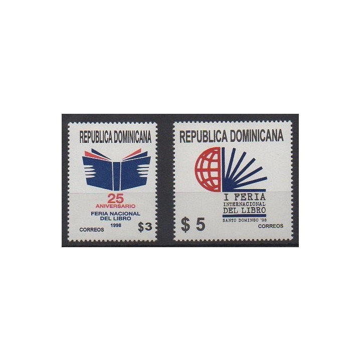 Buy this set of stamps of Republic Dominican  of the year 1998 (Nb 1303/1304).