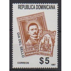 Dominicaine (République) - 1997 - No 1288 - Timbres sur timbres
