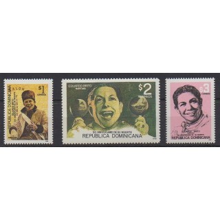 Buy this set of stamps of Republic Dominican  of the year 1996 (Nb 1198/1200).