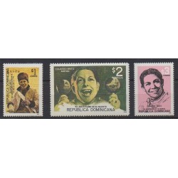 Dominicaine (République) - 1996 - No 1198/1200 - Musique