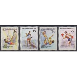 Dominicaine (République) - 1981 - No 867/870 - Sports divers